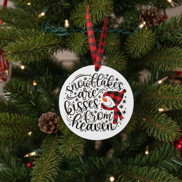 Snowflakes Kisses from Heaven Ornament